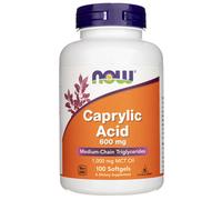 NOW Foods Acido Caprilico 600 mg 100 cps