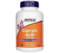NOW Foods Acido Caprilico 600 mg 100 cps