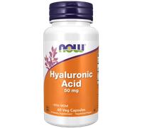 NOW Foods Acido ialuronico, 50 mg