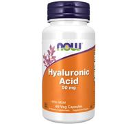 Now Foods, acido ialuronico 50 mg + MSM, 60 veg. Capsule - spedizione lampo
