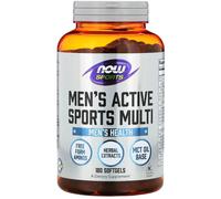 Now Foods Men's Active Sports Multi (180 Capsule morbida)