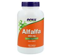NOW FOODS Alfalfa 650 mg - 500 tabs - VITAMINE
