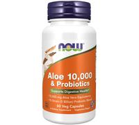 Now Foods Aloe 10.000 e Probiotici 60 St