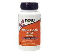 NOW FOODS Alpha Lipoic Acid 100mg, 60 compresse - Acido alfa lipoico
