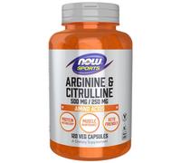 Now Foods Arginina e Citrullina - 120 Capsule