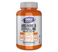 Now Foods Arginina e Citrullina - 120 Capsule
