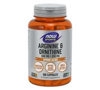 Now Foods Arginine & Ornithine 500/250mg (250 Capsule)