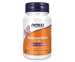 NOW Foods Astaxanthina 4mg 60 Softgels NOW3251