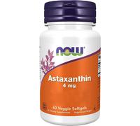 Now Foods, astaxantina, 4 mg, 60 capsule molli - spedizione lampo