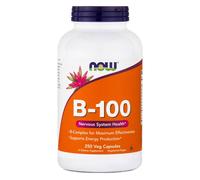 NOW Foods B-100 complesso di vitamina B ad alta potenza - 250 capsule NOW0438