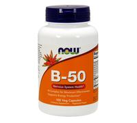 NOW Foods B-50 complesso vitamina B 100 capsule NOW0420