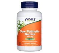 Now Foods Bacche di Saw Palmetto 550 mg - 100 Capsule Vegetali