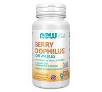 NOW Foods BerryDophilus 60 compresse masticabili NOW2936