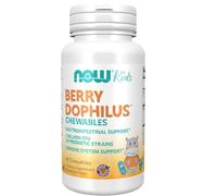 Now Foods Probiotico BerryDophilus per bambini - 60 compresse masticabili