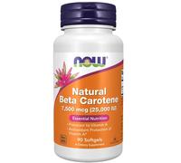 Now Foods Beta Carotene (Natural) (90 Capsule morbida)