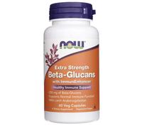 Now Foods Beta-Glucani con Immunocompatibile , Forza Extra - 60 Capsule Vegetali