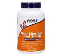 Now Foods Beta-sitosterolo Plant Sterols - 180 sofgels NOW3079
