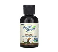 Now Foods Better Stevia dolcificante liquido, cocco, 59 ml