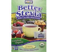 Now Foods BetterStevia Organic - 75 (1 g) Packets/Box 2 Pack