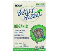 NOW Foods Betterstevia Organic - Confezione da 3 confezioni da 75 (1 G)