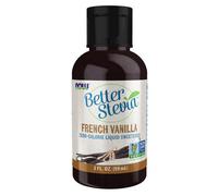 NOW Better Stevia Liquid, vaniglia francese, 59 ml