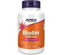 NOW FOODS Biotina 5000 mcg 120 Pc