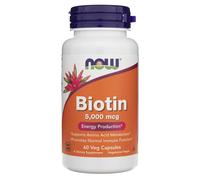 Now Foods Biotin 5,000 mcg (60 Capsule veg)