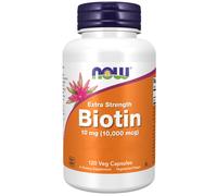 Now Foods, biotina extra forte, 10 mg, 120 veg. Capsule - spedizione lampo