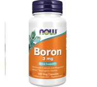 NOW Boro (boro), 3 mg, 100 capsule