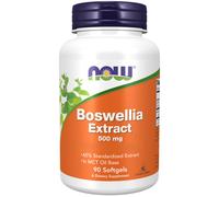 Now Foods, Boswellia Extract, 500 mg, 90 capsule molli - spedizione lampo