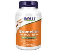 Now Foods Bromelain 2400GDU/g 500mg 120 VCaps