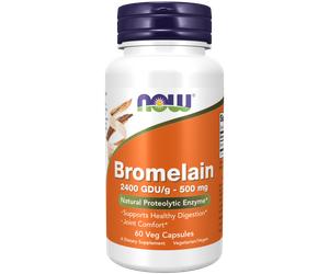 NOW Foods Bromelain 500 mg 60 cps