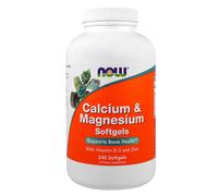 NOW Foods Calcio-Magnesio + vitamina D e zinco - 240 Softgels NOW1252