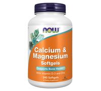 NOW FOODS Calcium & Magnesium with Vitamin D and Zinc 120sgels (calcio-magnesio)
