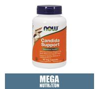 Now Foods Candida Supporto 90 Vcaps Oliva Foglia Aglio Cat's Artiglio Assenzio