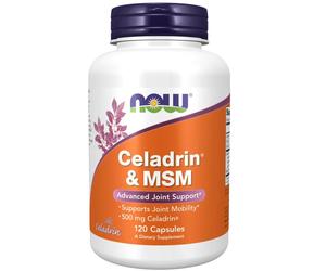 NOW FOODS Celadrin e MSM 500 mg 120 St