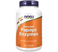 Now Foods, Chewable Papaya Enzyme, 360 pastiglie - spedizione lampo