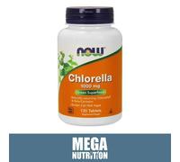 Now Foods Chlorella 1000mg 120 Compresse Clorofilla & Set Vitamina C Ferro