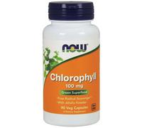 NOW FOODS CHLOROPHYLL (clorofilla) 100mg 90 CAPS NOW2645