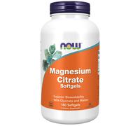 Now Foods, citrato di magnesio, 180 capsule molli - spedizione lampo
