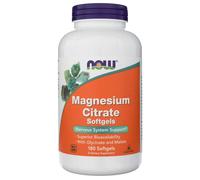 Now Foods Citrato di magnesio in capsule molli, 180 capsule