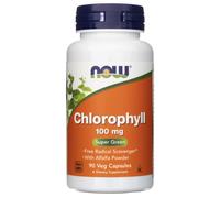 NOW FOODS CHLOROPHYLL (clorofilla) 100mg 90 CAPS NOW2645