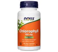 NOW FOODS CHLOROPHYLL (clorofilla) 100mg 90 CAPS NOW2645
