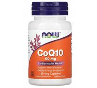 Now Foods COENZIMA Q10 Q-10 60mg 60 capsule UBICHINONE