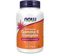 NOW FOODS Complesso Avanzato Di Gamma E 120 Gelatine Kosher D-Alfa Tocferolo
