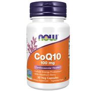 Now Foods CoQ10 100 mg with Hawthorn Berry Vegetarian (30 Capsule veg)