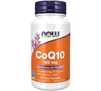 Now Foods CoQ10 100 mg con bacche di biancospino - 90 capsule vegetali