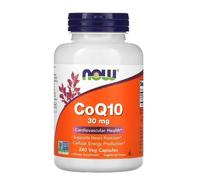 Now Foods CoQ10, 30 mg, 240 capsule vegetali