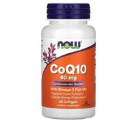 CoQ10 con Omega-3, 60mg con - 60 softgels