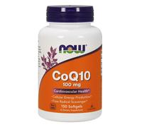 Now Foods CoQ10 Co-Enzima Q10 100mg Antiossidante Cuore Cervello Salute 2 Taglie